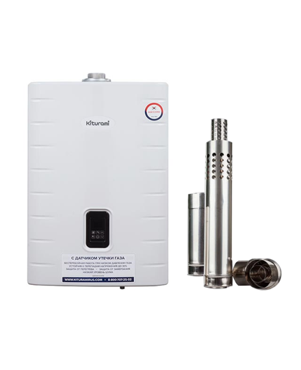 Настенный газовый котел Kiturami World Alpha WA30 (медь) на сжиженном газе