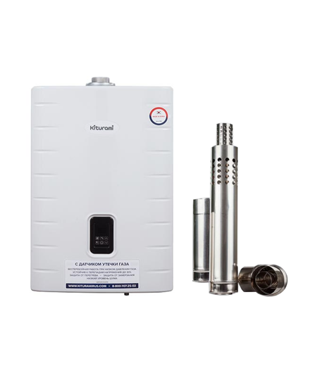 Настенный газовый котел Kiturami World Alpha WA35 (медь) на сжиженном газе