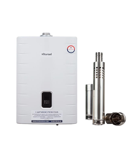 Настенный газовый котел Kiturami World Alpha WA35 (С-S) медь