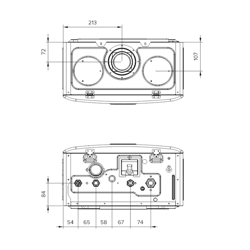 Настенный газовый котел Kiturami World Alpha WA24 (С-S) медь