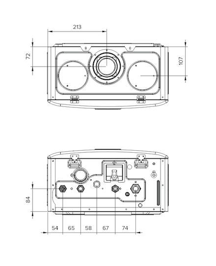Настенный газовый котел Kiturami World Alpha WA24 (С-S) медь