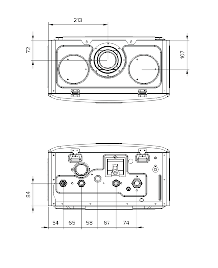 Настенный газовый котел Kiturami World Alpha WA18 (С-S) медь