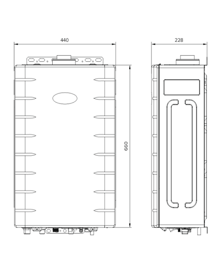 Настенный газовый котел Kiturami World Alpha WA15 (медь) на сжиженном газе