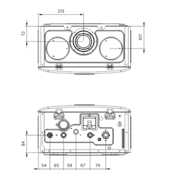 Настенный газовый котел Kiturami World Alpha WA15 (медь) на сжиженном газе